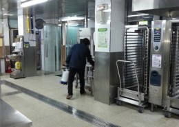 안화초등학교 급식실소독