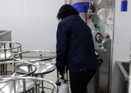 **고등학교. 급식실.식당소독