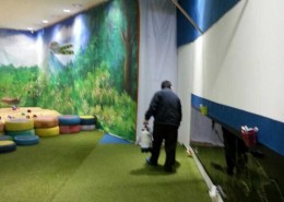 놀이시설 살균소독